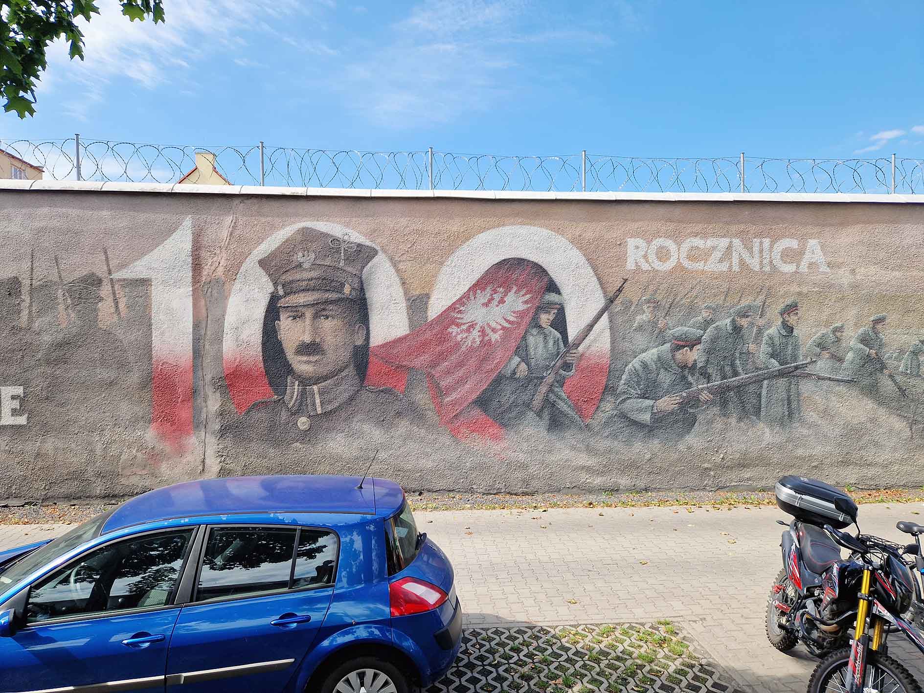 historyczny mural, powstania, 