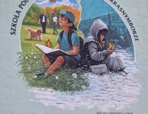 Z zimnej historii w ciepło jutra – mural dla SP im. Sybiraków
