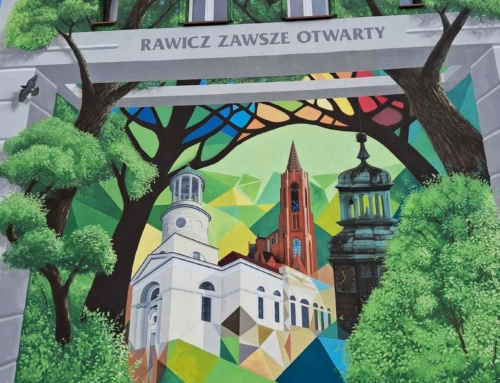 Rawicka Brama-mural3d antysmogowy